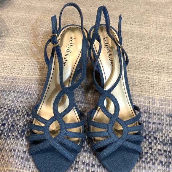 Sandals - Kelly & Katie - Denim - 8.5M - NWOT - Picture 4 of 10